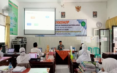 Workshop Peningkatan  Keterampilan Pendidikan dan Pengajaran bagi Guru MTsN 8 Kediri