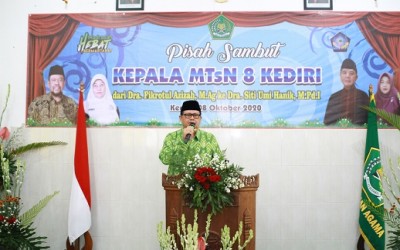 Pisah Sambut Kepala MTsN 8 Kediri