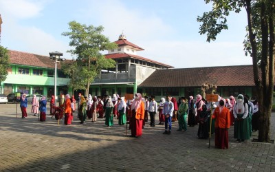 MTsN 8 Kediri Memulai Rangkaian Kegiatan Milad Ke-25